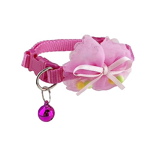 Newtensina Katzenhalsband mit Glöckchen und Schleife – Roseo Newtensina Katzenhalsband mit Glöckchen und Schleife – Roseo von Newtensina