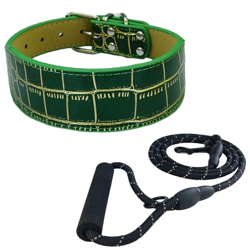 Newtensina Mode Hundehalsband Welpenhalsband mit Leine für kleine Hunde (l) von Newtensina