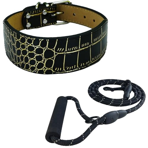 Newtensina Mode Hundehalsband Welpenhalsband mit Leine für kleine Hunde (l) von Newtensina