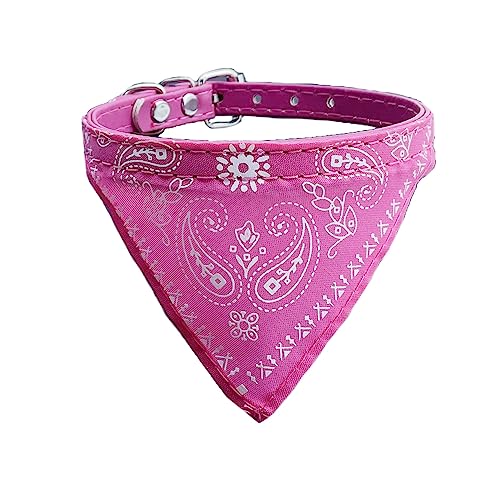 Newtensina Mode Hundebandana Halsband HundeHalsband Junge Mittel Bandana Hündchen Bandana mit Halsband für Hunde - ROSEO - S Newtensina Mode Hundebandana Halsband HundeHalsband Junge Mittel Bandana Hündchen Bandana mit Halsband für Hunde - ROSEO - S von Newtensina
