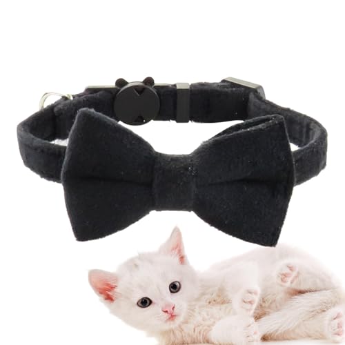 Katzenhalsband Mit Schleife, Fliege Hundehalsband,Verstellbares Katzenhalsband Mit Abnehmbarer Glocke | Hundebekleidungszubehör Schöne Halsbänder Für Zuhause, Hochzeit, Spaziergang, Reisen, Fotografie Katzenhalsband Mit Schleife, Fliege Hundehalsband,Verstellbares Katzenhalsband Mit Abnehmbarer Glocke | Hundebekleidungszubehör Schöne Halsbänder Für Zuhause, Hochzeit, Spaziergang, Reisen, Fotografie von Nexusectar