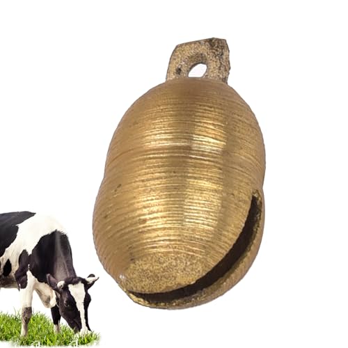 Klassische Design Kuhglocken - Kleine Kuhglocken, Glatte Oberflächen Kupferglocken, Schafgrat Glocken | Unverwechselbare Soundhundglocken, Anti-verloren, Starke Konstruktion Kleine Kuhbells - Schaf -W Klassische Design Kuhglocken - Kleine Kuhglocken, Glatte Oberflächen Kupferglocken, Schafgrat Glocken | Unverwechselbare Soundhundglocken, Anti-verloren, Starke Konstruktion Kleine Kuhbells - Schaf -W von Nexusectar
