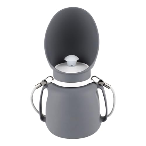 Langlebige Tragbare Hundwasserflasche, Hundefuttermittelspender | 800 Ml Leckdichte Water Water Bowl | Haustier-Trinkfuttermittel, Geräumiges Trogdesign, Platzeinsparung Für Kleinen Mittelgroßen von Nexusectar