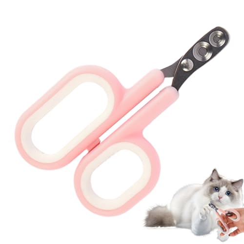 Nagelknipser Für Welpen, Katzenkrallenschere, Krallenknipser Für Katzen | Katzenkrallenschneider Aus Metall,Edelstahl-Haustierschere Mit Doppeltem Runden Loch, Kleine Blinde Schere, Blutungshemmender Nagelknipser Für Welpen, Katzenkrallenschere, Krallenknipser Für Katzen | Katzenkrallenschneider Aus Metall,Edelstahl-Haustierschere Mit Doppeltem Runden Loch, Kleine Blinde Schere, Blutungshemmender von Nexusectar