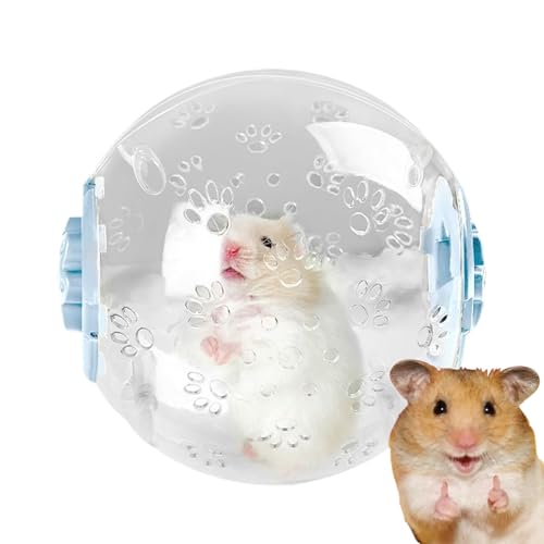 Nexusectar Gründball, Hamsterball | Atmungsaktives Training Hamster Running Wheel | Tragbarer multifunktionaler Käfigaktivitätsball für kleine Haustiere Playtime Engagement Genuss von Nexusectar