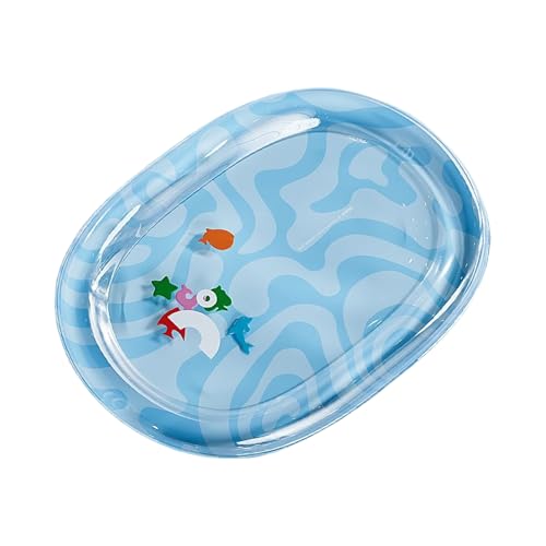 Nexusectar Katzen Wasserbett Spielmatte - Haustier Wassermatte Mit Sensorischem Effekt | Wasserfeste & Fleckenresistente Kühlmatte Für Hunde, Mittelgroße Tiere, Welpen Und Kätzchen Nexusectar Katzen Wasserbett Spielmatte - Haustier Wassermatte Mit Sensorischem Effekt | Wasserfeste & Fleckenresistente Kühlmatte Für Hunde, Mittelgroße Tiere, Welpen Und Kätzchen von Nexusectar