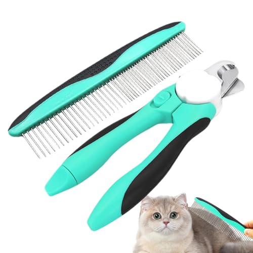 Nexusectar Light Up Dog Nail Trimmer, Led Pet Nail Clippers | Cat Dog LED Clipper Trimmer Nagelfils | Tragbares Zubehör für die Krallenpflege, Vorbereitungswerkzeuge für Hunde von Nexusectar