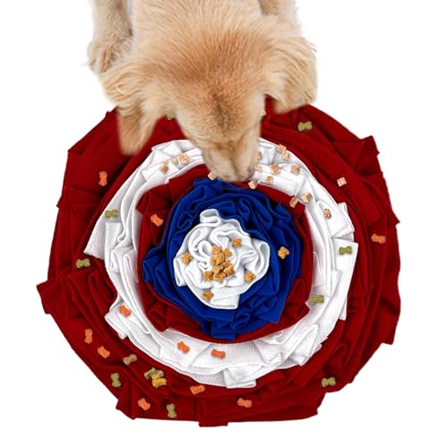 Nexusectar Schnüffelmatte für Hunde | Quietschendes buntes interaktives Kaupuzzle – Leckspielzeug für Leckerlis und Zahnreinigung Nexusectar Schnüffelmatte für Hunde | Quietschendes buntes interaktives Kaupuzzle – Leckspielzeug für Leckerlis und Zahnreinigung von Nexusectar