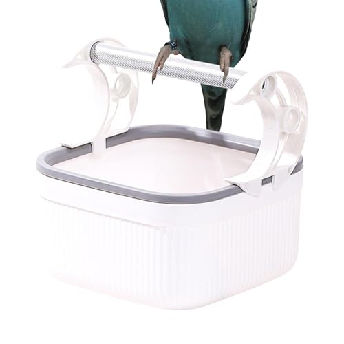 Tabletop Bird Barch Stand - Leichtes Trainingsbarsch, Desktop -Spielplatzstand, Tragbares Barsch -Fitnessstudio | Vogelkäfigzubehör Für Sittiche -Cockatiels, Conures, Maas, Finken Lovebirds von Nexusectar