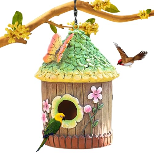 Vogelhäuser Für Outdoors - Hangable Vogelraum, Vogelschachtel, Kleine Vogelhäuser Cottage, Außerhalb Von Vogelhäusern | Bequeme Vogellebensraumhäuser, Süße Moderne Vogelhäuserraum Für Bluebird Finch S Vogelhäuser Für Outdoors - Hangable Vogelraum, Vogelschachtel, Kleine Vogelhäuser Cottage, Außerhalb Von Vogelhäusern | Bequeme Vogellebensraumhäuser, Süße Moderne Vogelhäuserraum Für Bluebird Finch S von Nexusectar