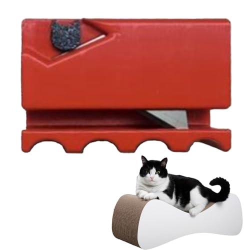 3D Gedruckter Kartonschneider, Cat Scratcher Cardboard Cutter, Kartonstreifenschneider, Kratzkarton Schneidemaschine Kratzerplatte, Recycling Schneidemaschine, Handwerkzeuge Für Katzenliebhaber 3D Gedruckter Kartonschneider, Cat Scratcher Cardboard Cutter, Kartonstreifenschneider, Kratzkarton Schneidemaschine Kratzerplatte, Recycling Schneidemaschine, Handwerkzeuge Für Katzenliebhaber von Nhujevkom