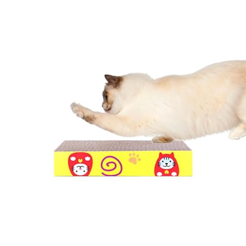 Nhujevkom Katzenkratzbrett aus Pappe, Wellpappe-Katzenkratzer | Katzenkratzbrett-Unterlage für Hauskatzen,Verschleißfestes Katzenkratz-Lounge-Bettspielzeug für Hauskatzen und kleine spielende und Nhujevkom Katzenkratzbrett aus Pappe, Wellpappe-Katzenkratzer | Katzenkratzbrett-Unterlage für Hauskatzen,Verschleißfestes Katzenkratz-Lounge-Bettspielzeug für Hauskatzen und kleine spielende und von Nhujevkom