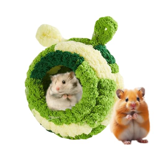 Nhujevkom Kleine Haustierhöhle, warmes Baumwoll-Winter-Eichhörnchenversteck, rundes Igelkäfig-Nest, gemütliches kleines Haustierhaus für Chinchilla, Hamster, Igel Nhujevkom Kleine Haustierhöhle, warmes Baumwoll-Winter-Eichhörnchenversteck, rundes Igelkäfig-Nest, gemütliches kleines Haustierhaus für Chinchilla, Hamster, Igel von Nhujevkom