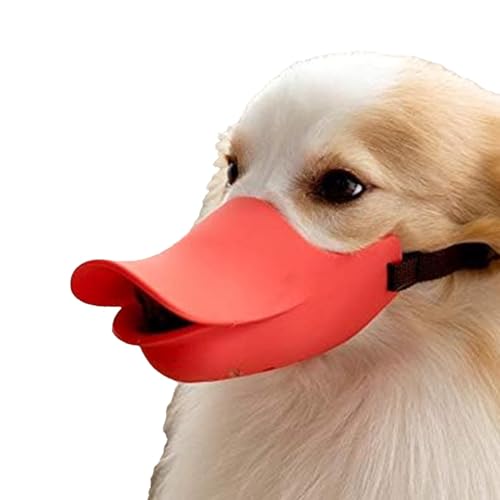Nhujevkom Mundschutz für Hunde, Mundschutz für Hunde und Enten,Bisssicherer Haustier-Mundschutz mit verstellbarem Riemen - Weicher Silikon-Maulkorb, Entenschnabel-Mundschutz für kleine, mittelgroße Nhujevkom Mundschutz für Hunde, Mundschutz für Hunde und Enten,Bisssicherer Haustier-Mundschutz mit verstellbarem Riemen - Weicher Silikon-Maulkorb, Entenschnabel-Mundschutz für kleine, mittelgroße von Nhujevkom