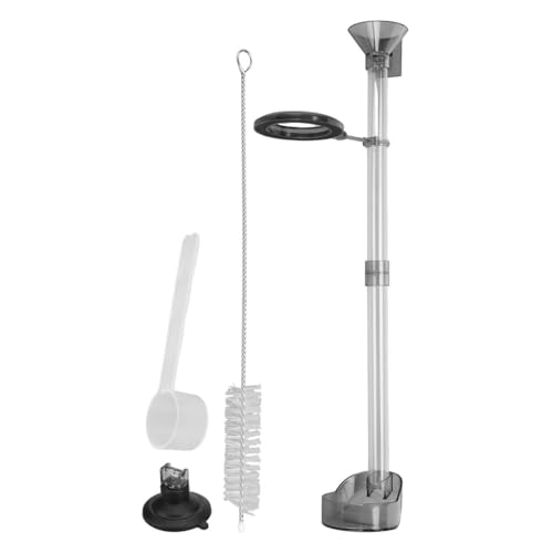 Nicear Garnelen-Futtertablett-Set mit verstellbarem Aquarium-Futterrohr, Reinigungsbürste – Garnelen, Krabben, Wassertier-Aquarium-Zubehör Nicear Garnelen-Futtertablett-Set mit verstellbarem Aquarium-Futterrohr, Reinigungsbürste – Garnelen, Krabben, Wassertier-Aquarium-Zubehör von Nicear