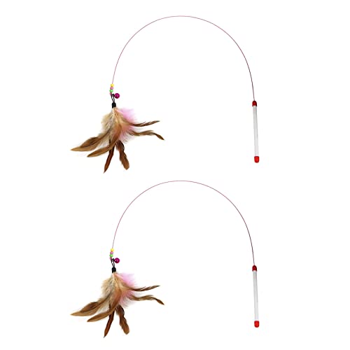Nicfaky 2X Hüpfstange mit Federn 91,4 cm - Spielspielzeug für von Nicfaky