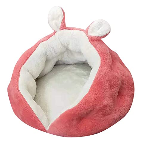Nicfaky Freundliches Hundebett, weich und bequem, für den Winter, schönes Tiefschlafnest, waschbar, Rosa Nicfaky Freundliches Hundebett, weich und bequem, für den Winter, schönes Tiefschlafnest, waschbar, Rosa von Nicfaky
