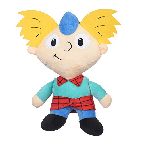 Nickelodeon for Pets Hey Arnold Figure Plush Dog Toy | 6 Inch Soft Fabric Small Dog Toy - Yellow Plush Dog Toy for All Dogs, 90s Nickelodeon Toys from Hey Arnold TV Series (FF14781) von Nickelodeon