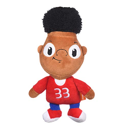 Nickelodeon for Pets Hey Arnold Gerald Figure Plush Dog Toy | 9 Inch Soft Fabric Medium Dog Toy - Brown and Red Plush Dog Toy for All Dogs, 90s Nickelodeon Toys from Hey Arnold TV Series (FF15286) von Nickelodeon