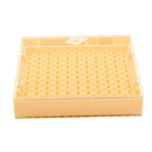 Nicoone Queen Aufzucht-Set, 155-teilig, Bienen-Zuchtwerkzeug, Kunststoff, Imkerbox, Zellbecher, Markierungsröhrchen von Nicoone