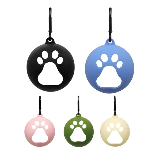 5 Hundeball-Halter, Hundeleinen-Befestigung für einfaches Spielabenteuer, tragbarer Tennisballhalter, Hand-Leinen-Befestigung, Silikon, Silikonmaterial mit Karabiner, 1/5 5 Hundeball-Halter, Hundeleinen-Befestigung für einfaches Spielabenteuer, tragbarer Tennisballhalter, Hand-Leinen-Befestigung, Silikon, Silikonmaterial mit Karabiner, 1/5 von Niesel
