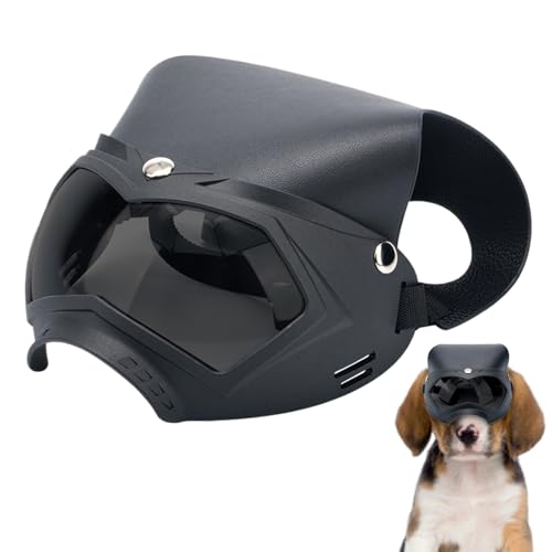Niesel Haustierbrille,Winddichte UV Schutzbrille mit Hut für Welpen - Abnehmbarer Atmungsaktiver Hundeschutzhelm Haustierzubehör für Aktivitäten im Freien wie Bergwandern Sommerfeste und Niesel Haustierbrille,Winddichte UV Schutzbrille mit Hut für Welpen - Abnehmbarer Atmungsaktiver Hundeschutzhelm Haustierzubehör für Aktivitäten im Freien wie Bergwandern Sommerfeste und von Niesel