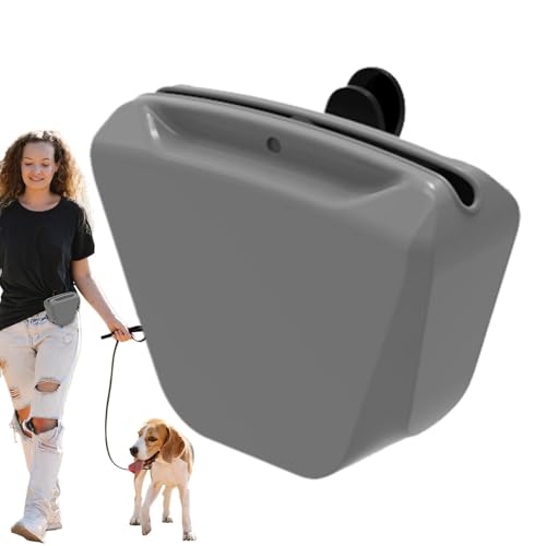 Niesel Hundesnackbeutel, Silikon-Leckerli-Halter für Hundetraining, Leckerli-Tasche für Welpen, Reisen, Spazierengehen, tragbarer Silikon-Leckerli-Halter für Hunde mit Haustier-Trainings-Clicker Niesel Hundesnackbeutel, Silikon-Leckerli-Halter für Hundetraining, Leckerli-Tasche für Welpen, Reisen, Spazierengehen, tragbarer Silikon-Leckerli-Halter für Hunde mit Haustier-Trainings-Clicker von Niesel