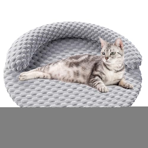 Niesel Katzen Kühlmatte | wasserdichte Hundebett Matte Für Den Sommer,rutschfeste Komfortable Kuscheldecke Für Welpen Kätzchen Drinnen Draußen Haus Auto Ruhe Niesel Katzen Kühlmatte | wasserdichte Hundebett Matte Für Den Sommer,rutschfeste Komfortable Kuscheldecke Für Welpen Kätzchen Drinnen Draußen Haus Auto Ruhe von Niesel