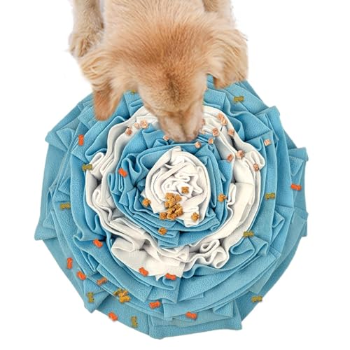 Niesel Leckmatte für Hunde, Futtermatte für Hunde, Spielzeug zur Bereicherung für Hunde, Enrichment Toys Haustier-Schnüffelpad, interaktive Haustierbedarf-Hundefütterungsmatte für Geruchstraining und von Niesel