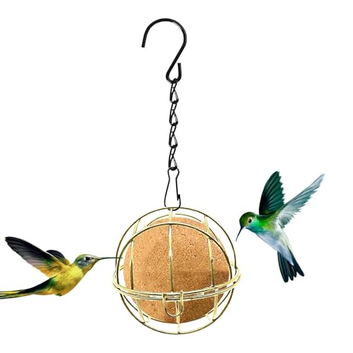 Niesel Wildvogel-Futterkugeln, Talg-Futterkugeln | Meisenknödel-Vogelfutterstation für den Außenbereich | Talgball-Vogelfutterspender für den Außenbereich, Talgball-Futterspender, stabile von Niesel