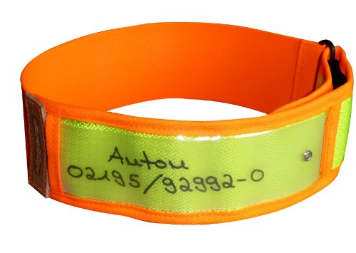 Niggeloh Hundehalsband Warnhalsung, gelb, XS, 101100027 von Niggeloh