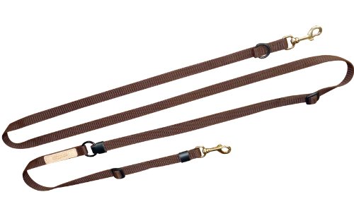 Niggeloh Hundeumhängeleine Deluxe, braun, 111100014 von Niggeloh