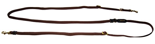 Niggeloh Hundeumhängeleine Deluxe, braun, 121200013 von Niggeloh