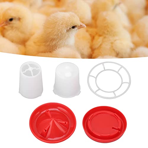 Niiyen KüKen-Futterspender und Tränke-Kit, Geflügel-Futterspender, KüKen-Futterspender, Drehhülsen-Design Automatisches Füttern und Tränken Geflügel-Futter Hühnertränken-Becher Niiyen KüKen-Futterspender und Tränke-Kit, Geflügel-Futterspender, KüKen-Futterspender, Drehhülsen-Design Automatisches Füttern und Tränken Geflügel-Futter Hühnertränken-Becher von Niiyen