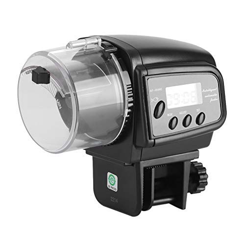 Automatische Fischzufuhr - Digital LCD Elektronische Fischzufuhr Dispenser Timer Auto Aquarium Tank Fütterungsmaschine Automatische Fischzufuhr - Digital LCD Elektronische Fischzufuhr Dispenser Timer Auto Aquarium Tank Fütterungsmaschine von Nikou