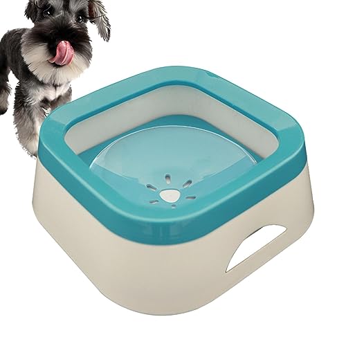 Auto-Hundewassernapf,Slow Water Feeder Bowl - Abnehmbares Design-Fütterungsgerät für Hunde, Katzen und andere Kleintiere Niktule von Niktule