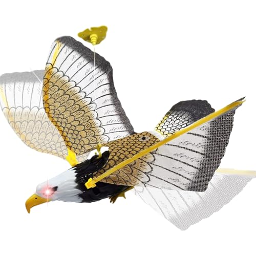 Elektrischer Fliegender Vogel Katzen Spielzeug | Automatisches Aufhängbares Vogelspielzeug Mit Licht Und Sound | Simuliertes Aufhängbares Haustierzubehör | Für Indoor Spiel Zur Unterhaltung von Niktule