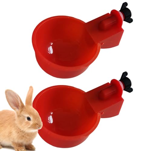 Gießbecher Huhn, 5 Stück automatische -Huhn-Tränkebecher, Wasserspender für Hühner, geeignet für Küken, Enten, Truthahn und Hasen, Geflügel-Wasserspender-Kit Gießbecher Huhn, 5 Stück automatische -Huhn-Tränkebecher, Wasserspender für Hühner, geeignet für Küken, Enten, Truthahn und Hasen, Geflügel-Wasserspender-Kit von Niktule