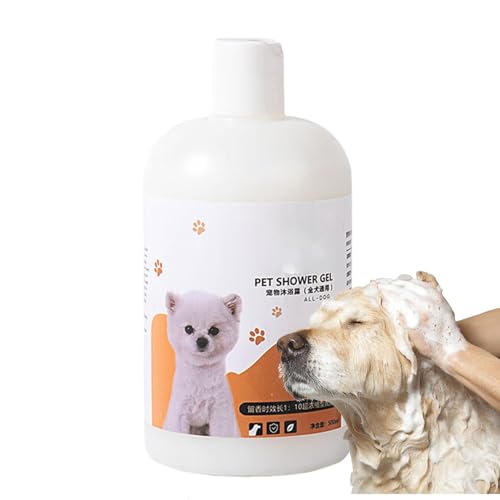 Natürliches Hundeshampoo, Hundepflegeshampoo,500 ml Katzenshampoo Feuchtigkeitscreme - Sicheres Haustier-Duschgel, sanftes natürliches Haustier-Shampoo, Badeflüssigkeit für Katzen, stinkende Natürliches Hundeshampoo, Hundepflegeshampoo,500 ml Katzenshampoo Feuchtigkeitscreme - Sicheres Haustier-Duschgel, sanftes natürliches Haustier-Shampoo, Badeflüssigkeit für Katzen, stinkende von Niktule