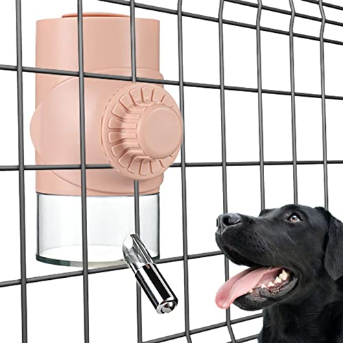 Automatischer Wasserspender für Hunde | Langlebiger Wasserflaschenspender für Zwinger für Hunde | Trinkflasche für Haustiere zum Auslaufen für Käfig und Zwinger von Niktule