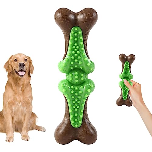 Niktule Beißspielzeug für Welpen | Langlebiges Hundekauspielzeug aus Welpenknochen,Kauspielzeug, Hundespielzeug, Welpenzubehör für kleine, mittelgroße und große Hunde von Niktule
