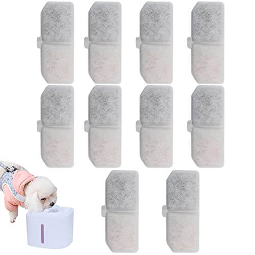 Ersatzfilter für Katzenbrunnen für Katzen, Wasserspender für Hunde und Katzen, Ersatz des Brunnenfilters für Katzen und Hunde für Katzen mit 10,5 x 4,5 cm Ersatzfilter für Katzenbrunnen für Katzen, Wasserspender für Hunde und Katzen, Ersatz des Brunnenfilters für Katzen und Hunde für Katzen mit 10,5 x 4,5 cm von Niktule