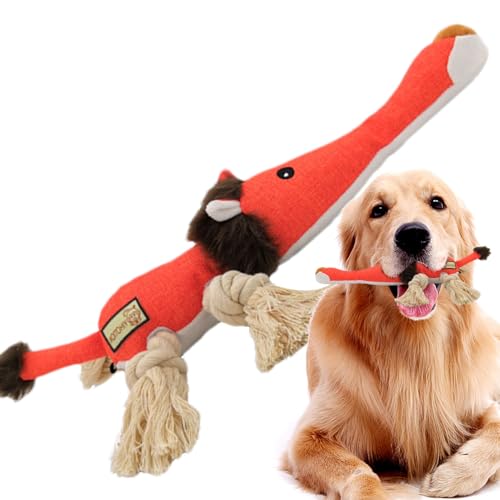 Niktule Gefüllte Tierhundspielzeug, Hund ausgestopfte Tiere Spielzeug - Quietschende Sound Tierform BITSISTANTE Seilspielzeug - Quietschende interaktive Hund Plüsch für Welpen zaht, für kleine, Niktule Gefüllte Tierhundspielzeug, Hund ausgestopfte Tiere Spielzeug - Quietschende Sound Tierform BITSISTANTE Seilspielzeug - Quietschende interaktive Hund Plüsch für Welpen zaht, für kleine, von Niktule