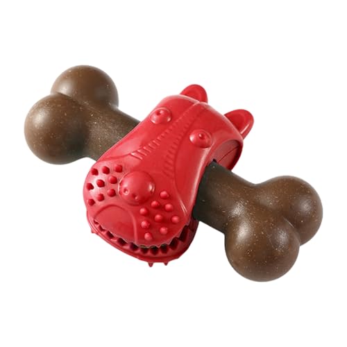 Niktule Hund Spielzeug, Kauspielzeug für Hunde - Bone Teether für | Hund Interactive Chew Toys Slow Feeder für Zahnen Langeweile Relief orales Reinigung Training Niktule Hund Spielzeug, Kauspielzeug für Hunde - Bone Teether für | Hund Interactive Chew Toys Slow Feeder für Zahnen Langeweile Relief orales Reinigung Training von Niktule