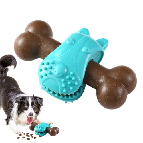 Niktule Hundespielzeug für Aggressive, Hundespielzeug| Bone Teether für,Hund Interactive Chew Toys Slow Feeder für Zahnen Langeweile Relief orales Reinigung Training Niktule Hundespielzeug für Aggressive, Hundespielzeug| Bone Teether für,Hund Interactive Chew Toys Slow Feeder für Zahnen Langeweile Relief orales Reinigung Training von Niktule