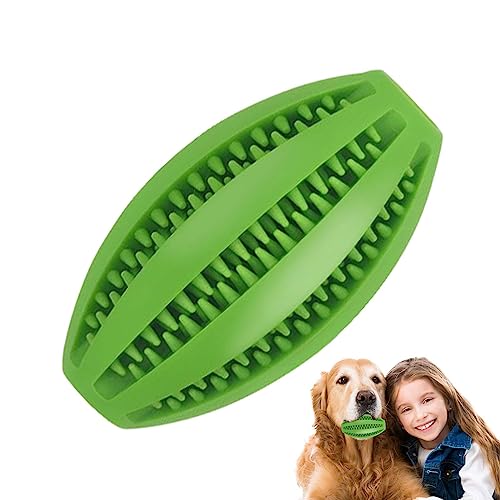 Niktule IQ-Trainingsball für Hunde - Interaktives Spielzeug für Aggressive Kauer,Leckeres Gummiball-Backenkauspielzeug für kleine, mittelgroße und große Hunde und Welpen von Niktule