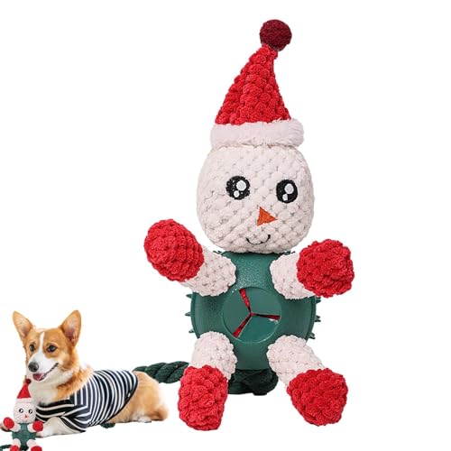 Niktule Langsames Futterspielzeug für Hunde, Weihnachtsspielzeug für Hunde | Spielzeug für Hundefutterspender - Quietschendes Spielzeug für Hunde, bissfestes Plüsch-Haustier, das an Futterlecks Niktule Langsames Futterspielzeug für Hunde, Weihnachtsspielzeug für Hunde | Spielzeug für Hundefutterspender - Quietschendes Spielzeug für Hunde, bissfestes Plüsch-Haustier, das an Futterlecks von Niktule