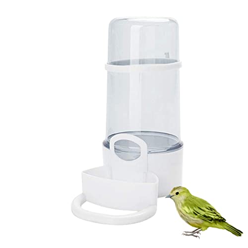 Niktule Vogelfutterbehälter, Vogel Wasserspender, automatischer Vogel Wasserspender für Käfige Vogel Trinkflasche Wildvogel Wasserspender für kleine Wellensittiche Nymphensittiche Lovebirds von Niktule