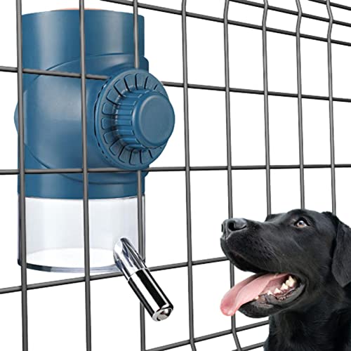 Niktule Zwinger Wasserflaschen Vertriebspartner für Hunde | Wasserflaschen Spender für Langlebige Zwinger für Hunde - Kleine Haustiere Käfig Wasser Trinkflasche Zubehör für Haustiere von Niktule