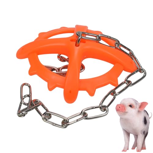 Nutztier Kauspielzeug - Nutztier Absetzspielzeug Zur Entwöhnung Für Kälber, Lämmer Und Ferkel,Beschäftigungsgerät Mit Kette Für Heimtierhaltung Und Stall Zum Abbau Überschüssiger Energie Nutztier Kauspielzeug - Nutztier Absetzspielzeug Zur Entwöhnung Für Kälber, Lämmer Und Ferkel,Beschäftigungsgerät Mit Kette Für Heimtierhaltung Und Stall Zum Abbau Überschüssiger Energie von Niktule